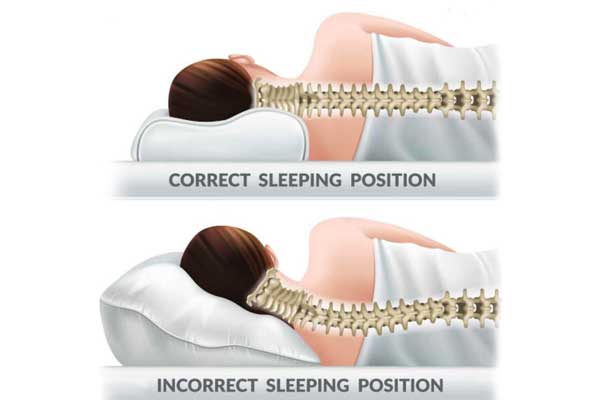 Physio neck outlet pillow